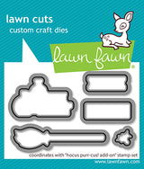 Lawn Fawn Hocus Purr-cus! Add-On Stamp and Dies Bundle - LF4190/LF4189