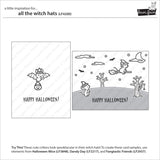 Lawn Fawn All the Witch Hats Stamp and Dies Bundle  - LF4201/LF4200