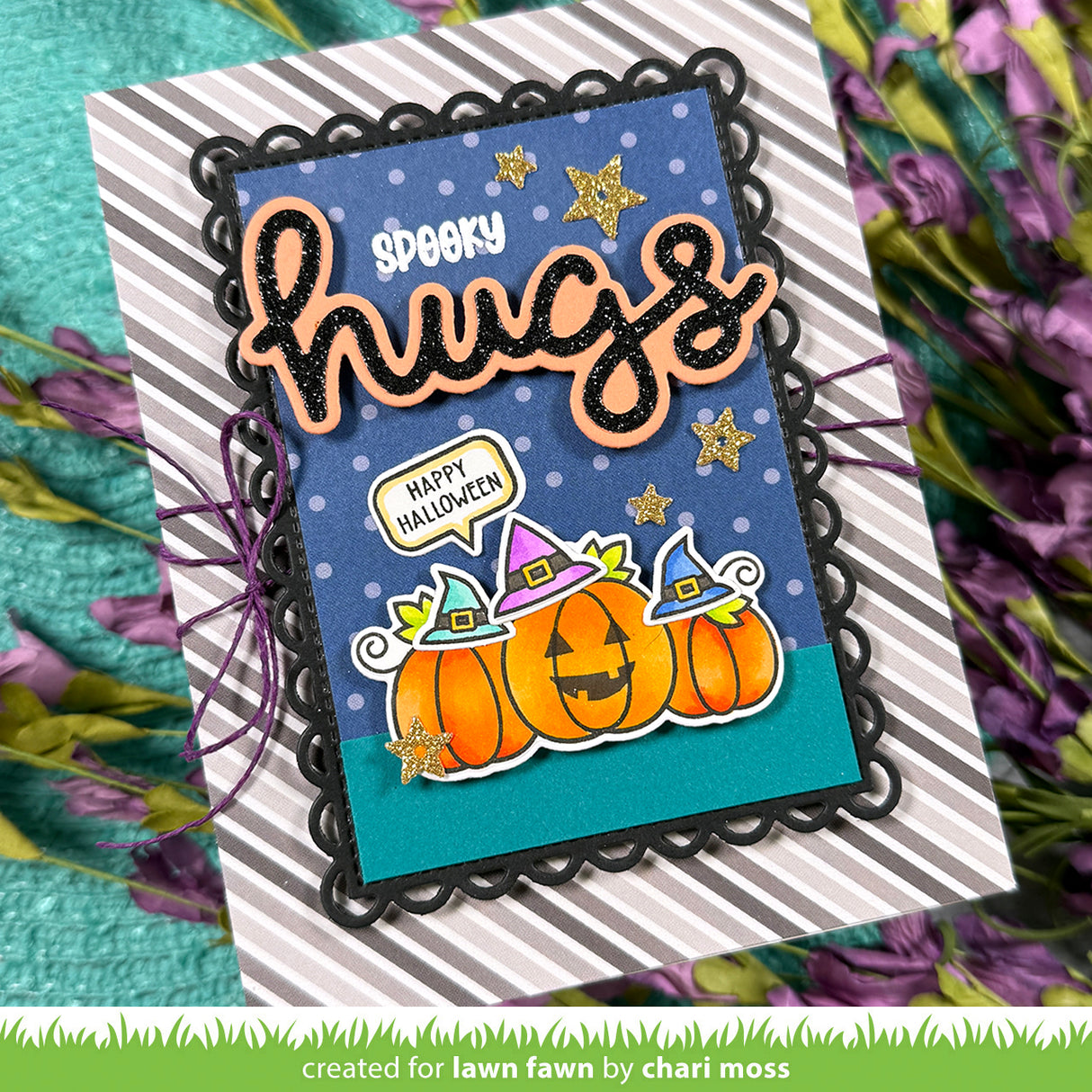 Lawn Fawn All the Witch Hats Stamp and Dies Bundle  - LF4201/LF4200