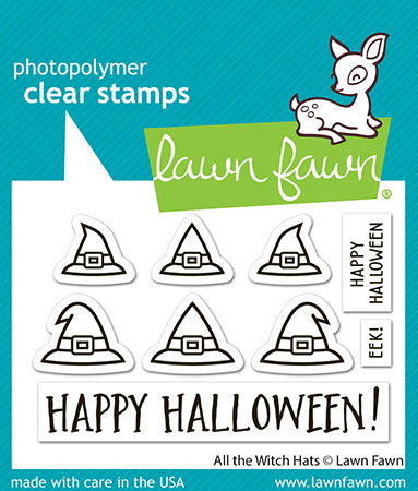 Lawn Fawn All the Witch Hats Stamp and Dies Bundle  - LF4201/LF4200