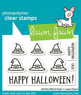 Lawn Fawn All the Witch Hats Stamp and Dies Bundle  - LF4201/LF4200
