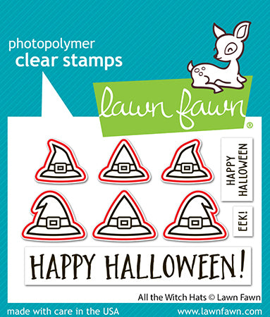 Lawn Fawn All the Witch Hats Stamp and Dies Bundle  - LF4201/LF4200