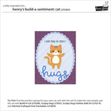 Lawn Fawn Henry's Build-A-Sentiment: Cat Stamps - LF4203