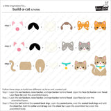 Lawn Fawn Build-A-Cat Dies - LF4206