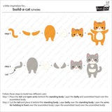 Lawn Fawn Build-A-Cat Dies - LF4206