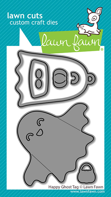 Lawn Fawn Happy Ghost Tag Dies - LF4208