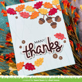 Lawn Fawn Scripty Thanks Outline Add-On Die - LF4213
