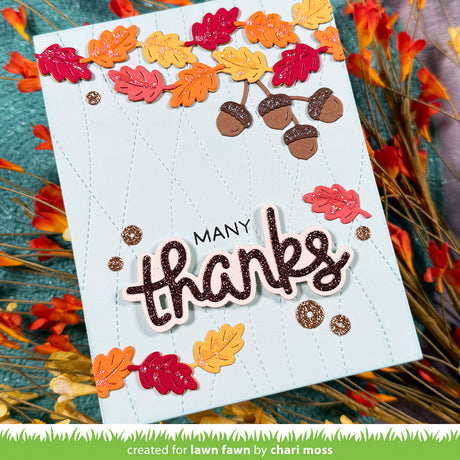 Lawn Fawn Scripty Thanks Outline Add-On Die - LF4213