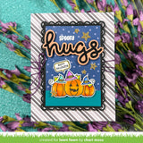 Lawn Fawn Scripty Hugs Outline Add-On Die - LF4214
