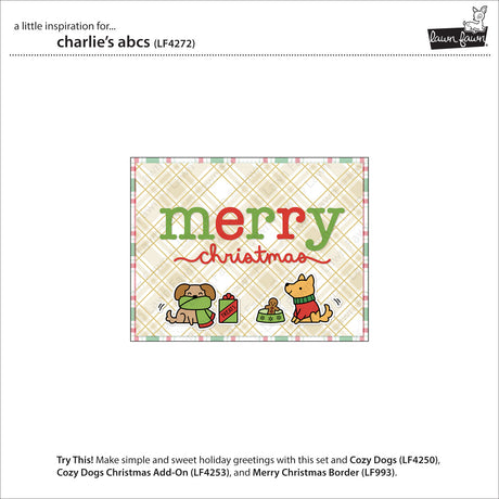 Lawn Fawn LF4273 - Lawn Cuts - Charlie's ABCs Dies