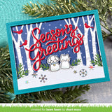 Lawn Fawn LF4274 - Lawn Cuts - Giant Season's Greetings Die