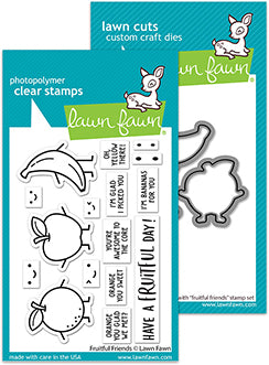Lawn Fawn Fruitful Friends (LF3429) and Lawn Cuts (LF3430) Bundle