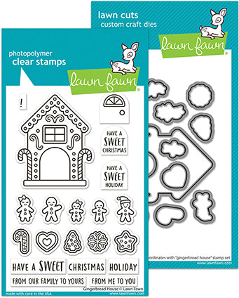 Lawn Fawn LF4256/ LF4257 - Bundle- Gingerbread House