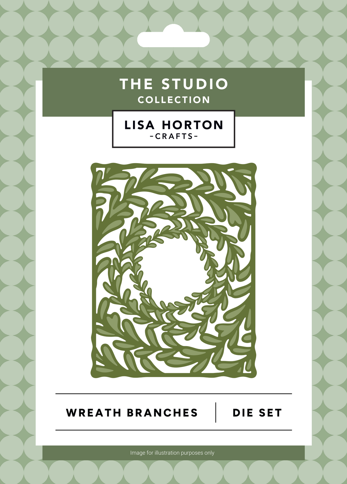 Lisa Horton Crafts The Studio Die Set Wreath Branches - LHCCD367