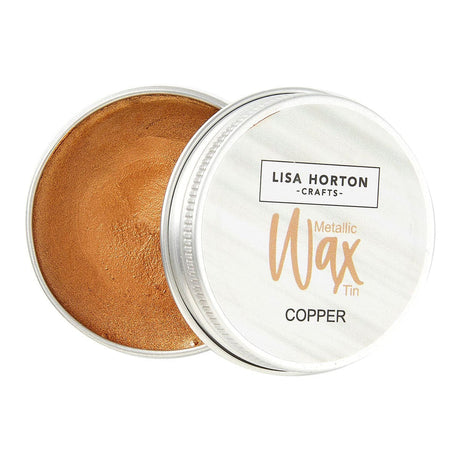 Lisa Horton Crafts Water Based Wax Tin - Copper #876