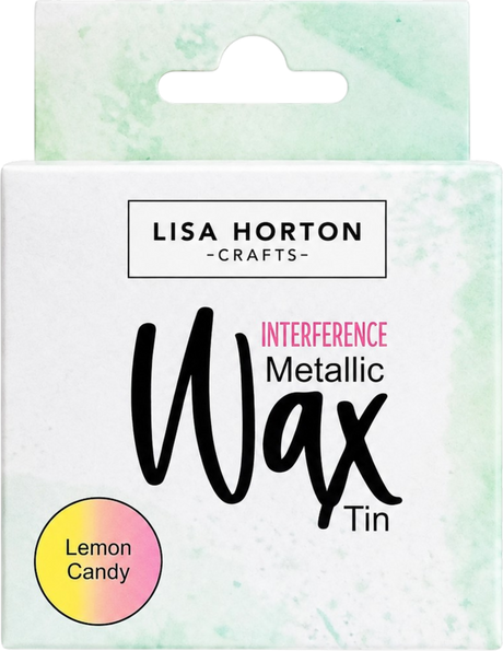 Lisa Horton Crafts Interference Water Based Wax Tin - Lemon Candy