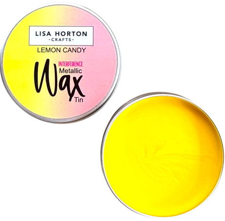Lisa Horton Crafts Interference Water Based Wax Tin - Lemon Candy