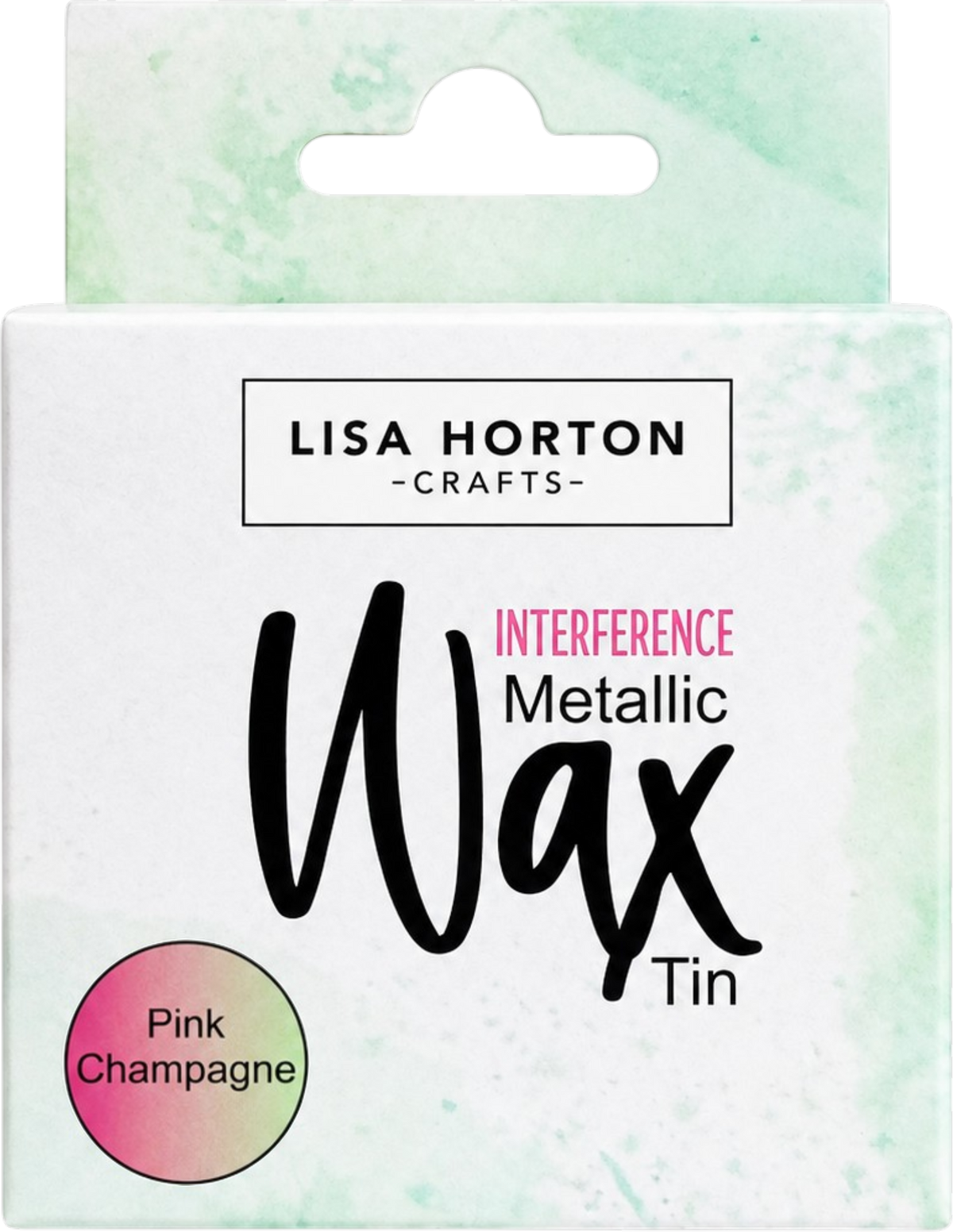 Lisa Horton Crafts Interference Water Based Wax Tin - Pink Champagne