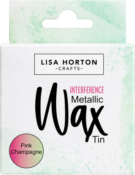 Lisa Horton Crafts Interference Water Based Wax Tin - Pink Champagne