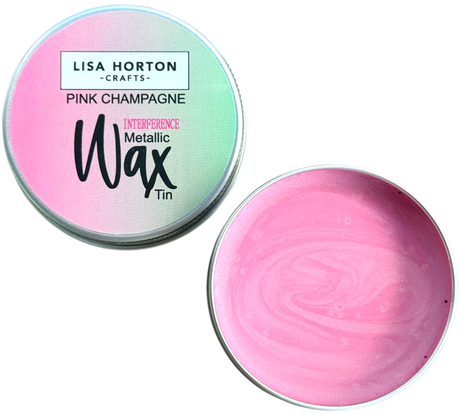 Lisa Horton Crafts Interference Water Based Wax Tin - Pink Champagne
