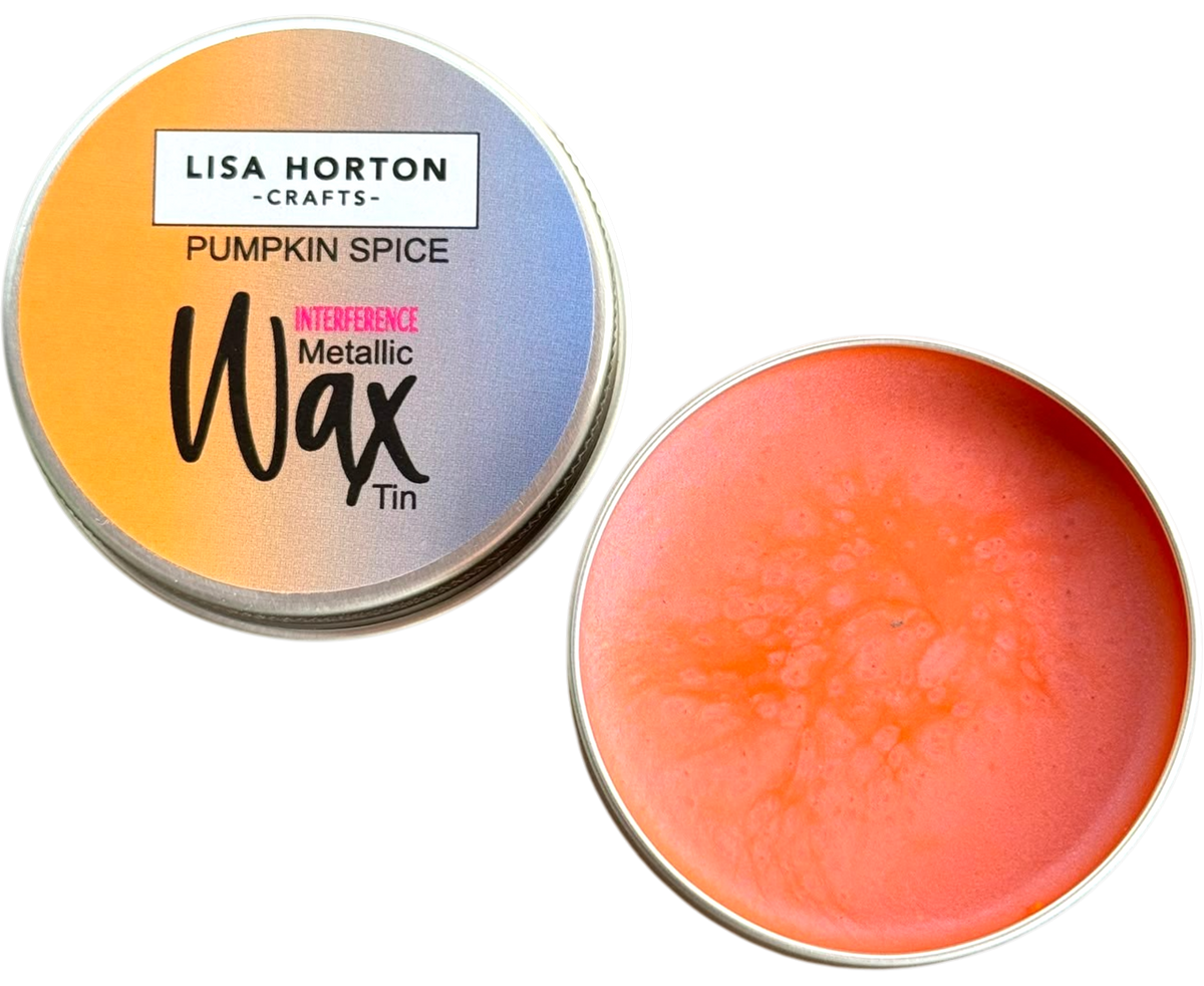 Lisa Horton Crafts Interference Water Based Wax Tin - Pumpkin Spice