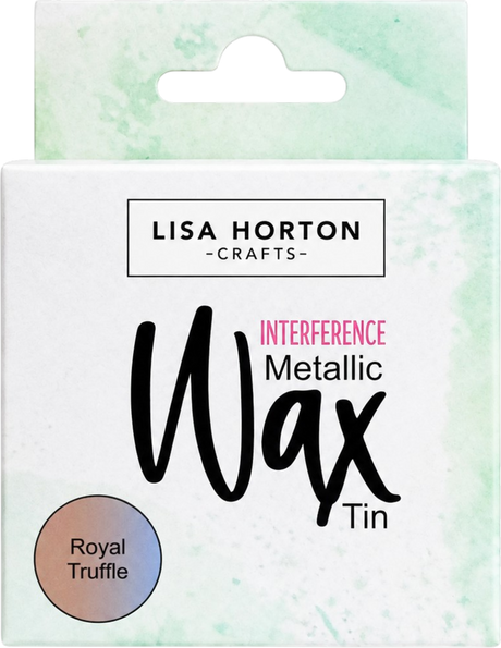 Lisa Horton Crafts Interference Water Based Wax Tin - Sapphire Gold