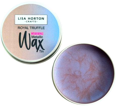 Lisa Horton Crafts Interference Water Based Wax Tin - Sapphire Gold