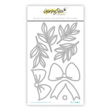 Honey Bee Stamps Lovely Layers: Bow Bough - Honey Cuts - Stand-Alone Dies