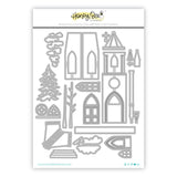 Honey Bee Stamps Lovely Layers: Cathedral - Honey Cuts - Stand-Alone Dies