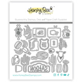 Honey Bee Stamps Lovely Layers: Fireplace Lodge Add-On - Honey Cuts