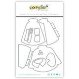 Honey Bee Stamps Lovely Layers: Coat - Honey Cuts - Stand-Alone Dies