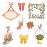 Honey Bee Stamps Lovely Layers: Gallery Wall Holiday - Honey Cuts - Stand-Alone Dies