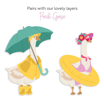 Honey Bee Stamps Porch Goose Closet: Spring - Honey Cuts Stand-Alone Dies