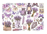 Stamperia Lavender Ephemera (36pcs) (DFLCT48)