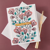 Spellbinders Exclusive Friendship Grows Press Plate & Die Set & Stencil - BetterPress Society November 2025