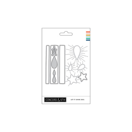 Concord & 9th Let It Shine Stamp Set / Die Bundle