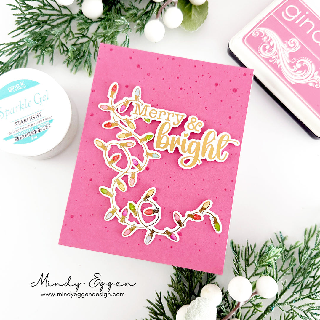 Gina K Designs STENCIL- Let Your Light Shine