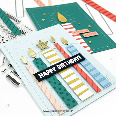 Concord & 9th Let It Shine Stamp Set / Die Bundle