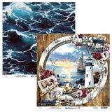 Mintay Lighthouse 8x8 Inch Scrapbooking Paper Pad (MT-LIT-08)