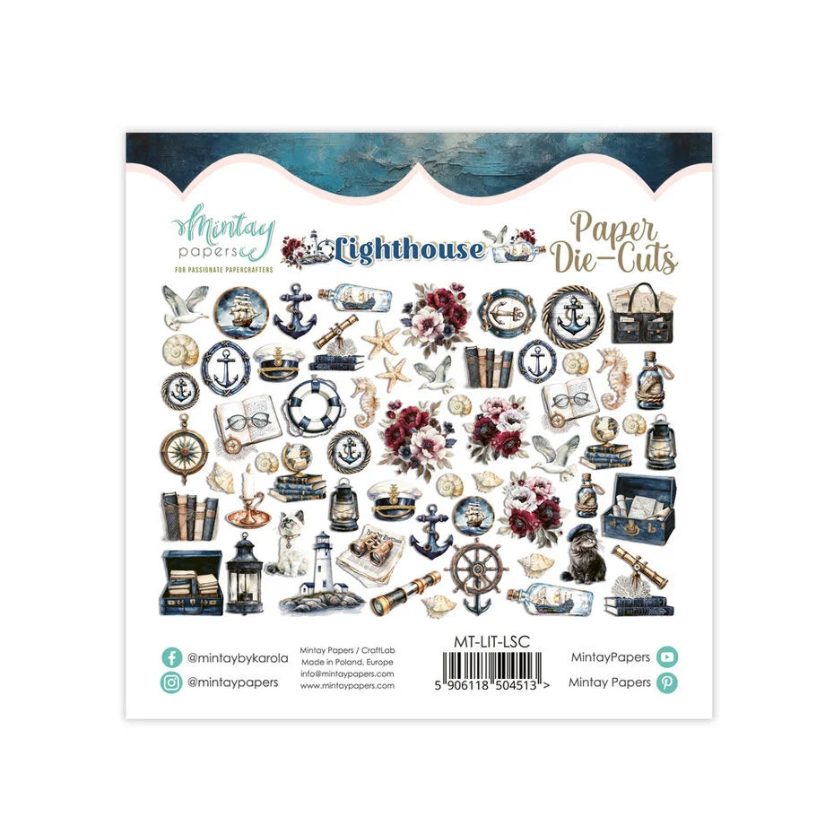 Mintay Lighthouse Paper Die-Cuts (60pcs) (MT-LIT-LSC)