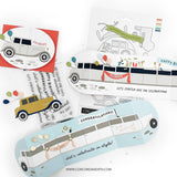 Concord & 9th Limo Party Stamp Stamp & die (4 x 8)