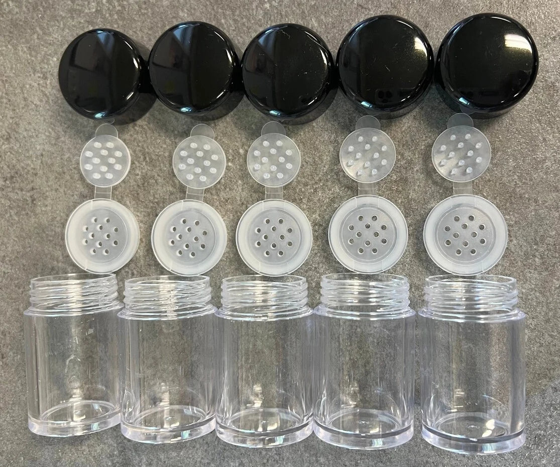 Lindy's Stamp Gang Shaker Jars 2 oz - Empty (5pcs) (mshaker-JAR-5-pack)