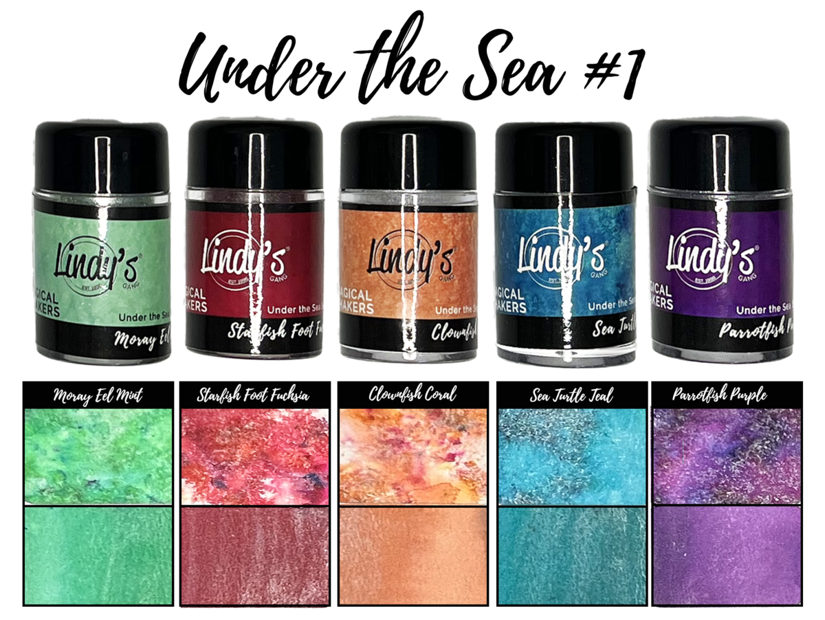 Lindy's Stamp Gang Under the Sea 1 Magical Shaker 2.0 SET (mshaker-SET-06)