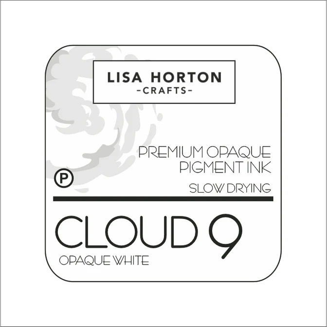 Lisa Horton Crafts Opaque Pigment Ink Pad - Opaque White