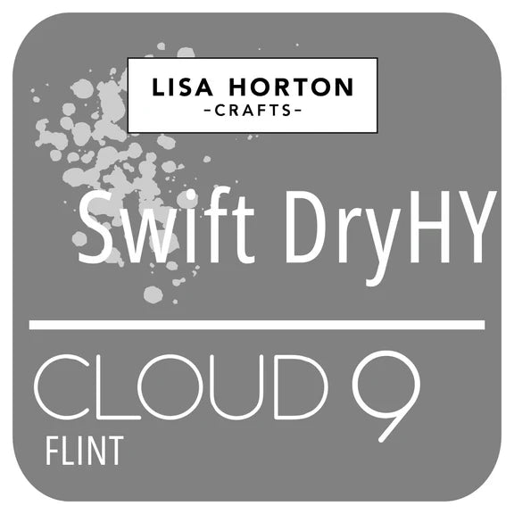 Lisa Horton Crafts Swift Dry Stamping Ink - Flint