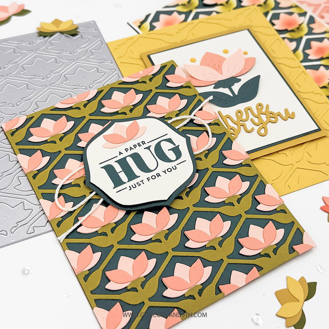 Concord & 9th Lotus Card Front Dies