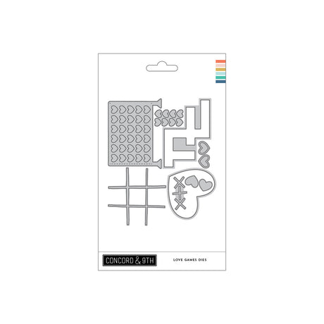 Concord & 9th Love Games Stamp Set (6 x 8) / Die Bundle