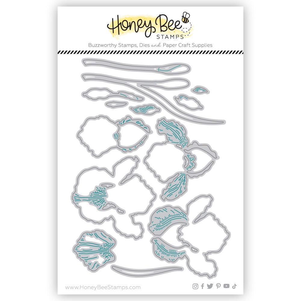 Honey Bee Stamps Lovely Layers: Iris - Honey Cuts