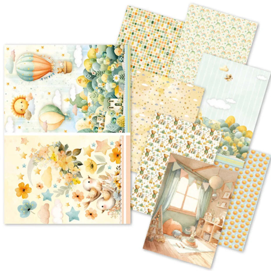 Ciao Bella Lunibloom A5 Rice Paper Mixed (8pcs) (CBRS035)