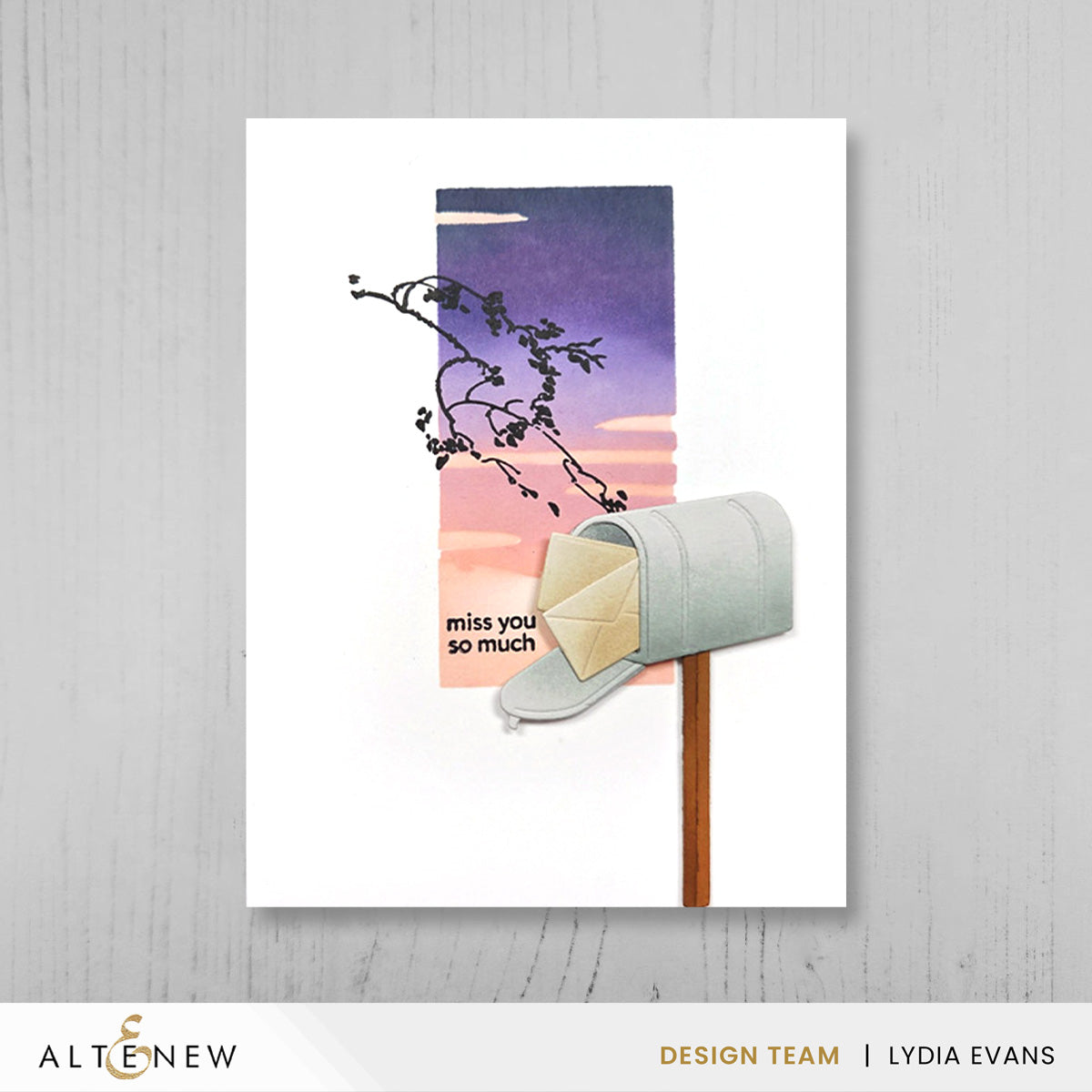 Altenew Mini Delight: Special Delivery Stamp & Die Set